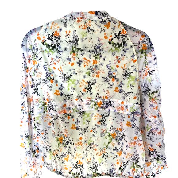 Stori 4 Rise Rain Jacket Sample In Bloom 2018 Zip Pockets Activewear size 10 - Picture 2 of 9